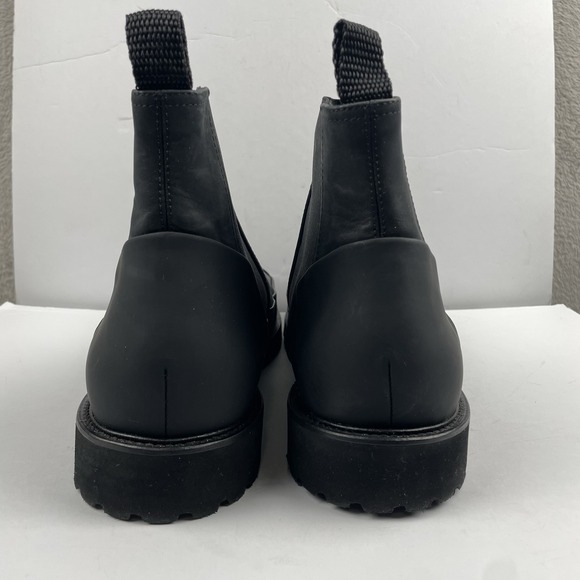 Jack Erwin Armored Chelsea Boots Mens Black Leather Winter Combat - Size 11.5 main image 3